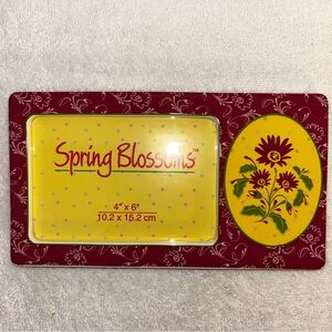 Spring Blossoms Set of 2 Picture Frames - For 4x6 Photos